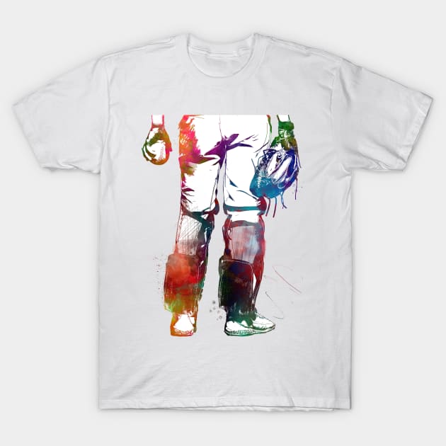 Baseball player #baseball #sport T-Shirt by JBJart